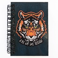 Сувенир Блокнот Тигр Eye of the tiger A7 7,5*11 - купить НГ22/42/001/7