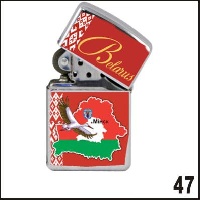 Наклейка на зажигалку Беларусь_1