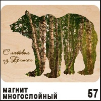 Магнит Братск фанерный_1