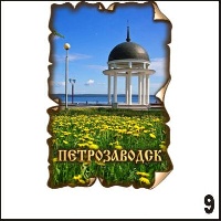 Магнит Петрозаводск винтаж малый 5х7,5_1