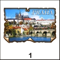 Сувенир Магнит Прага (винтаж) - купить Г106/001