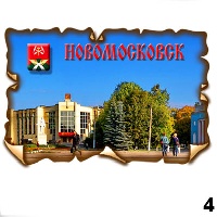 Магнит Новомосковск (винтаж) - Г270/004