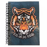 Сувенир Блокнот Тигр Eye of the tiger A6 10*14,5 - купить НГ22/42/001/6