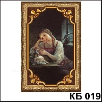 Сувенир Русские красавицы (думает) - купить КБ019