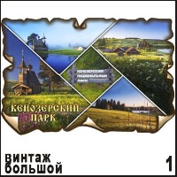 Магнит Кенозерский парк (винтаж большой)_1