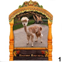 Магнит с рамкой Зоопарк Лимпопо (арка А7)_1