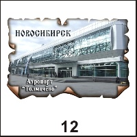 Магнит Новосибирск (винтаж) - Г27/012