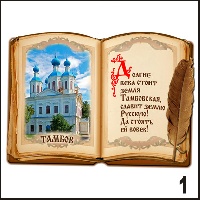 Сувенир Магнит Тамбов (книга) - купить Г344/001