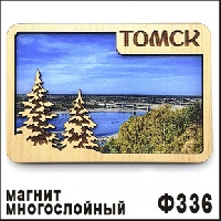 Магнит 336 Ваше Изображение фанера 8х5.5_1