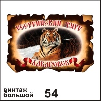 Магнит Хабаровск (винтаж большой)_1