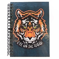 Блокнот Тигр Eye of the tiger A6 10х14,5_1
