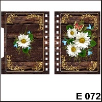 Цветы (ромашки), тетрадь - Е072