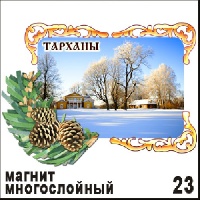 Сувенир, магнит Магнит Тарханы (арка с терм.) - купить Г355/023