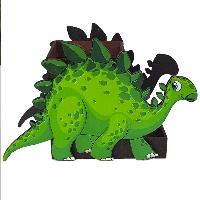 Органайзер Динозавр 17*11,5*9,5 - Орг001