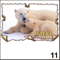 Магнит Ямал (винтаж)_1