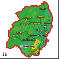 Магнит Карта 35 Ваше изображение 6,6х10,7_1