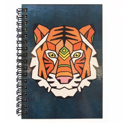Блокнот Тигр Фигурный A6 10х14,5_1